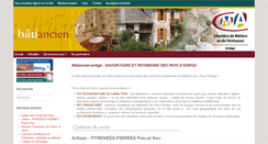 Desktop Screenshot of batiancien-ariege.com